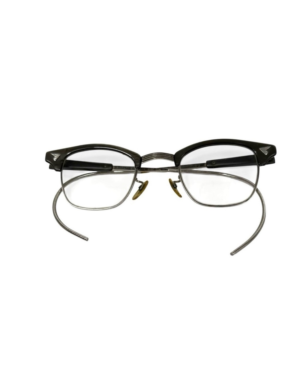 vintage American Optical Sirmont browline prescription glasses 50s retro